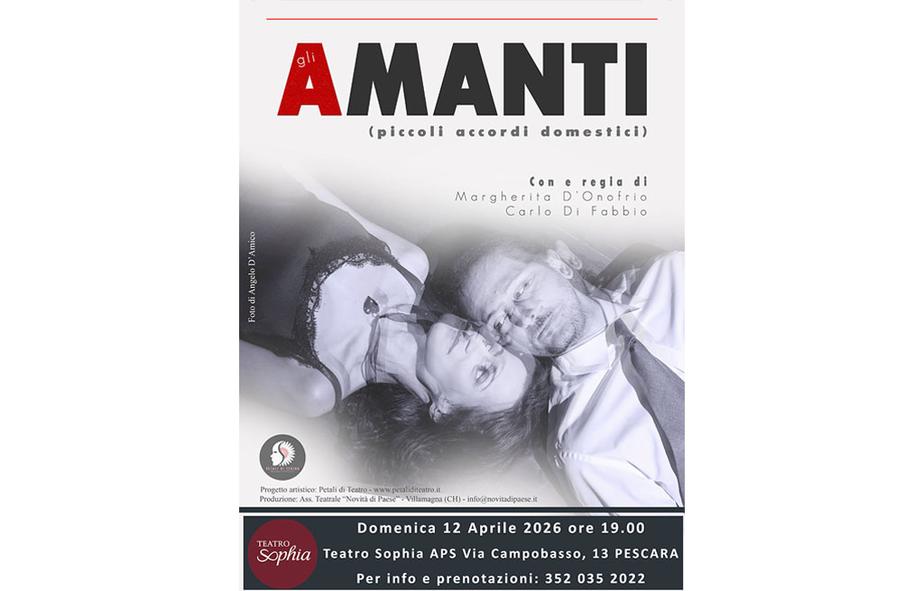 Locandina Teatro Gli amanti