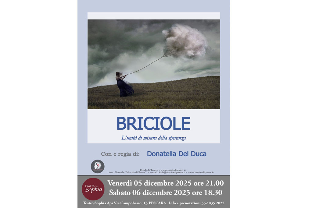 Locandina Teatro spettacolo Briciole