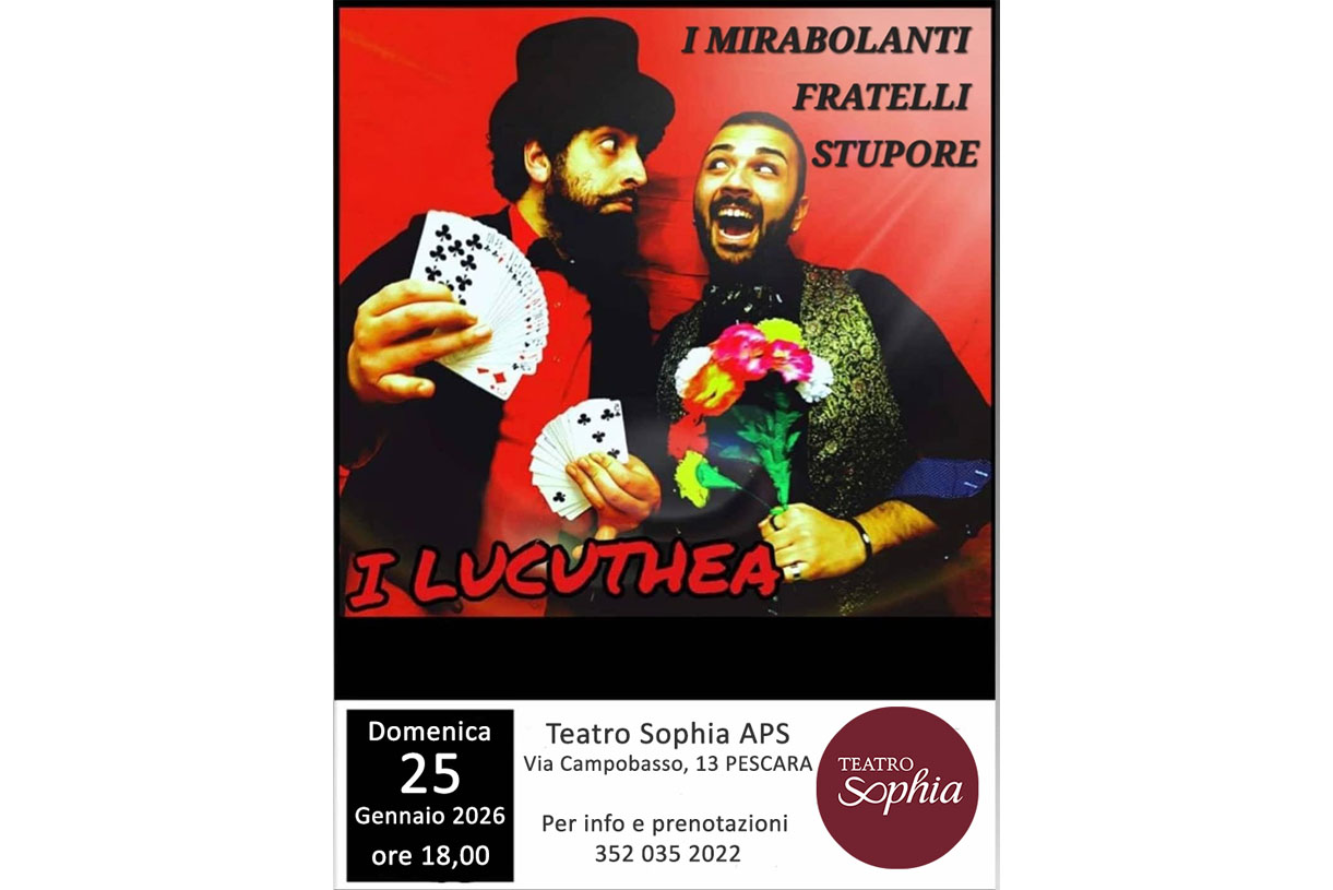 Locandina Teatro I mirabolanti fratelli stupore