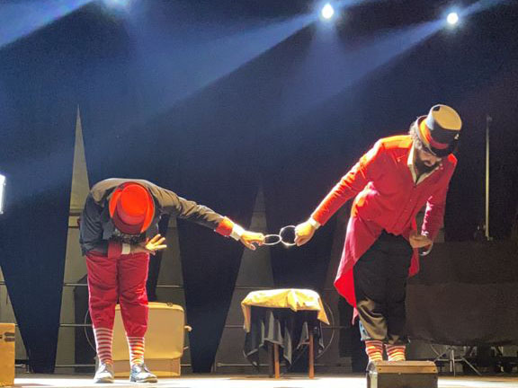 Locandina Teatro I mirabolanti fratelli stupore