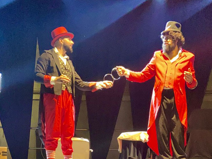 Locandina Teatro I mirabolanti fratelli stupore