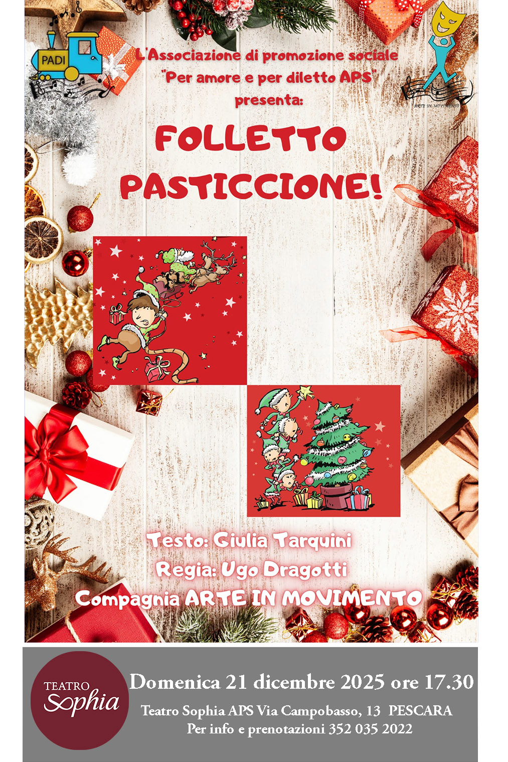 Locandina Folletto Pasticcione